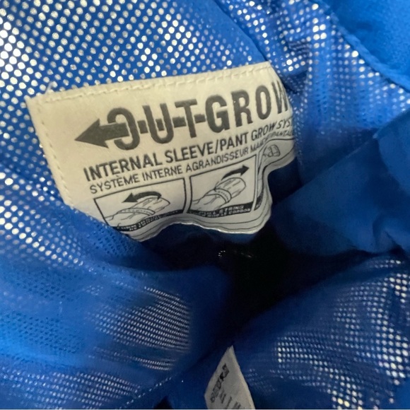 Columbia Kids' Arctic Trip Omni-Tech Ski Snowboard snow Pants blue large - Picture 9 of 12